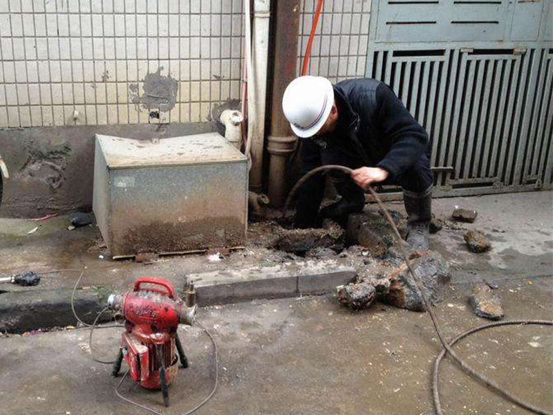 安源疏通下水道-洗菜池疏通