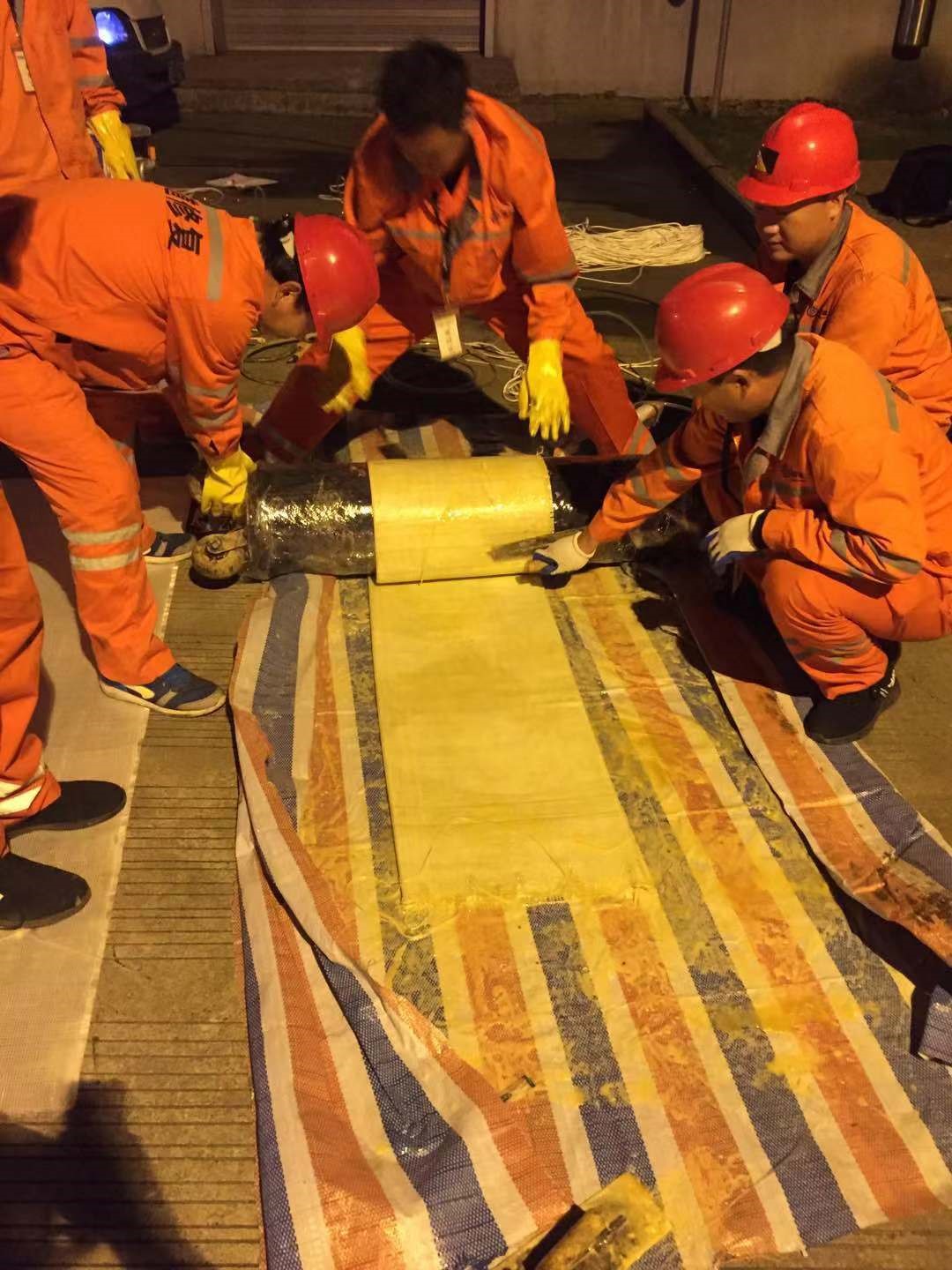 安源CIPP局部树脂固化法